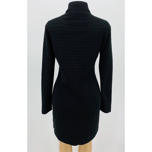 CALVIN KLEIN ZIP SWEATER DRESS - Picture 5 of 6